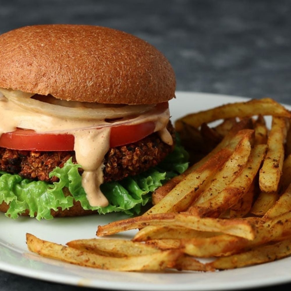 burger vegetable best vegetarian restaurant in surrey scott road