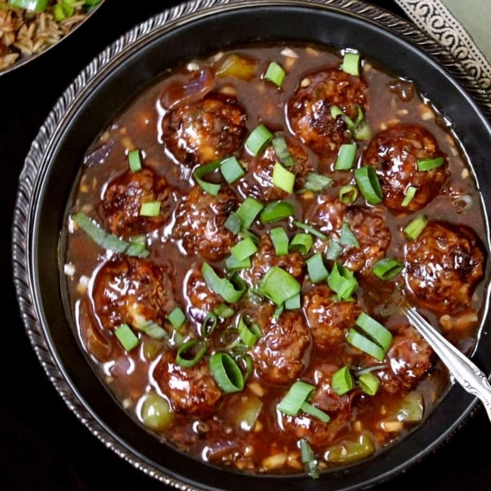 veggie manchurian(dry/gravy)